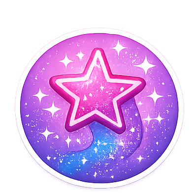 Glitter tattoos icon